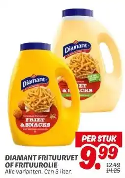 Dekamarkt DIAMANT FRITUURVET OF FRITUUROLIE aanbieding