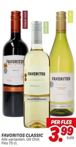 Dekamarkt FAVORITOS CLASSIC aanbieding