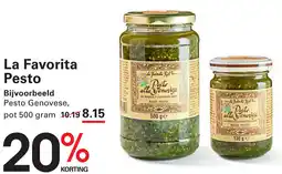 Sligro La Favorita Pesto aanbieding