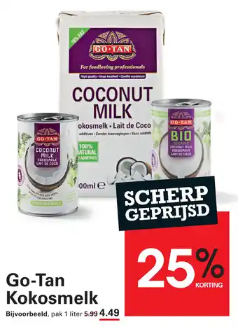 Sligro Go Tan Kokosmelk aanbieding