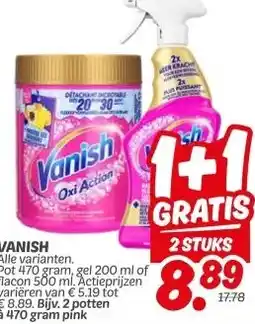 Dekamarkt VANISH aanbieding