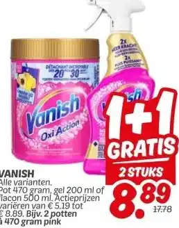 Dekamarkt VANISH aanbieding