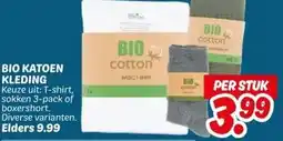 Dekamarkt BIO KATOEN KLEDING aanbieding