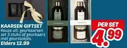 Dekamarkt KAARSEN GIFTSET aanbieding