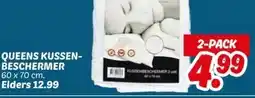 Dekamarkt QUEENS KUSSEN- BESCHERMER aanbieding