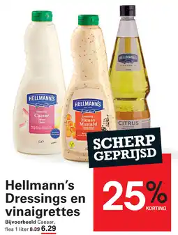 Sligro Hellmann's Dressings en vinaigrettes aanbieding