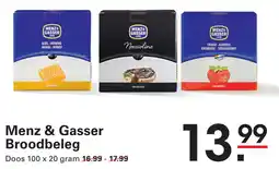 Sligro Menz & Gasser Broodbeleg aanbieding