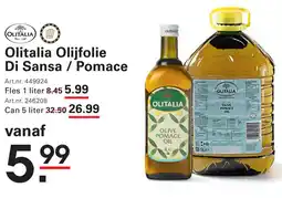 Sligro Olitalia Olijfolie Di Sansa / Pomace aanbieding
