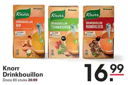 Sligro Knorr Drinkbouillon aanbieding