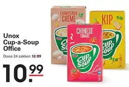 Sligro Unox Cup a Soup aanbieding