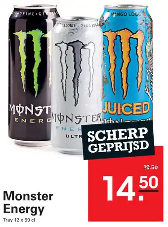 Sligro Monster Energy aanbieding