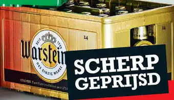 Sligro Warsteiner Pilsener aanbieding