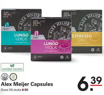 Sligro Alex Meijer Capsules aanbieding