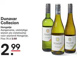 Sligro Dunavar Collecion aanbieding