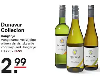 Sligro Dunavar Collecion aanbieding