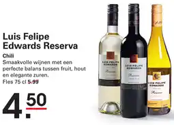 Sligro Luis Felipe Edwards Reserva aanbieding