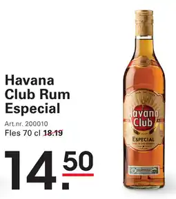 Sligro Havana Club Rum Especial aanbieding