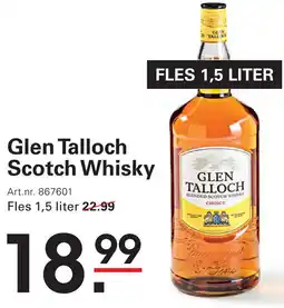Sligro Glen Talloch Scotch Whisky aanbieding