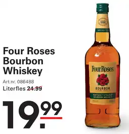 Sligro Four Roses Bourbon Whiskey aanbieding
