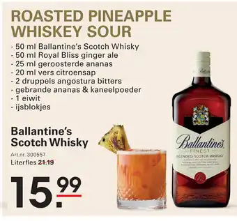 Sligro Ballantine's Scotch Whisky aanbieding