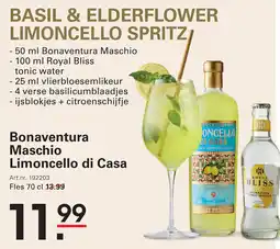 Sligro Bonaventura Maschio Limoncello di Casa aanbieding