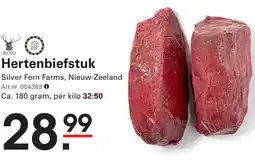Sligro Hertenbiefstuk aanbieding
