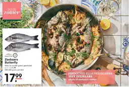 Sligro Zeebaars Butterfly aanbieding