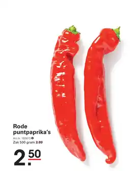 Sligro Rode puntpaprika's aanbieding