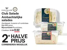 Sligro Club Salade Ambachtelijke salades aanbieding
