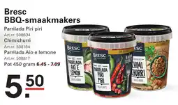 Sligro Bresc BBQ smaakmakers aanbieding