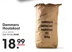 Sligro Dammers Houtskool aanbieding