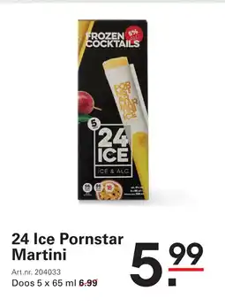 Sligro 24 Ice Pornstar Martini aanbieding