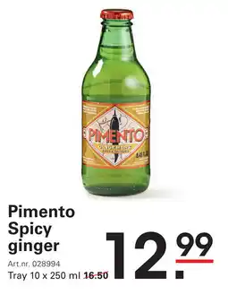 Sligro Pimento Spicy ginger aanbieding