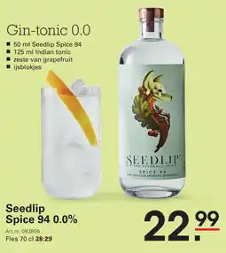 Sligro Seedlip Spice 94 0.0% aanbieding