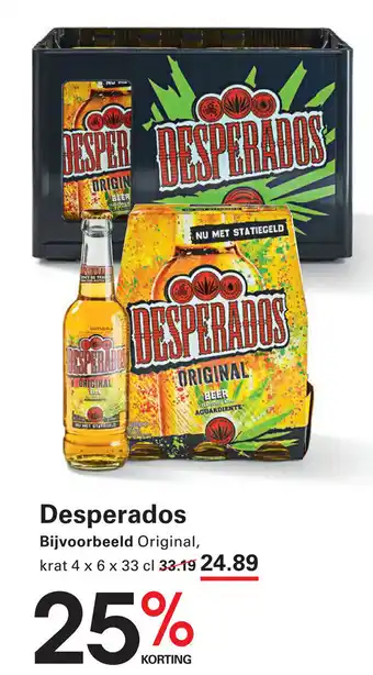 Sligro Desperados aanbieding