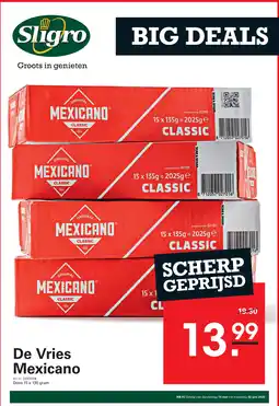Sligro De Vries Mexicano aanbieding