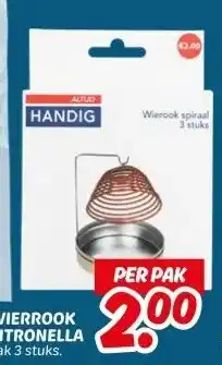 Dekamarkt WIERROOK CITRONELLA aanbieding