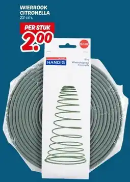 Dekamarkt WIERROOK CITRONELLA aanbieding