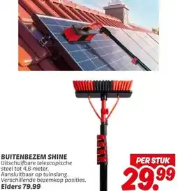 Dekamarkt BUITENBEZEM SHINE aanbieding