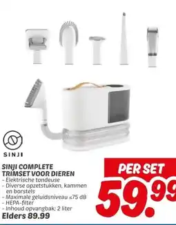 Dekamarkt SINJI COMPLETE TRIMSET VOOR DIEREN aanbieding