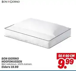 Dekamarkt BON GIORNO HOOFDKUSSEN aanbieding