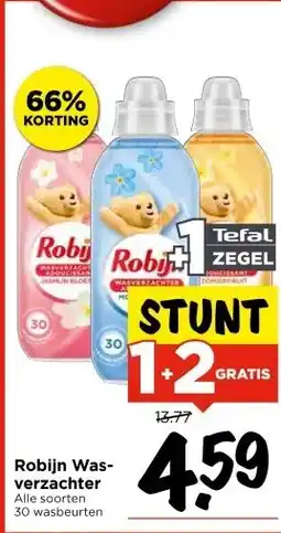 Vomar Voordeelmarkt Robijn Was- verzachter aanbieding