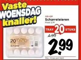 Vomar Voordeelmarkt Scharreleieren aanbieding