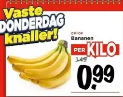 Vomar Voordeelmarkt Bananen aanbieding
