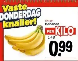 Vomar Voordeelmarkt Bananen aanbieding