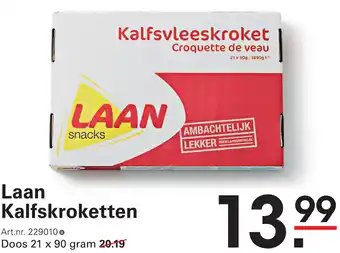 Sligro Laan Kalfskroketten aanbieding