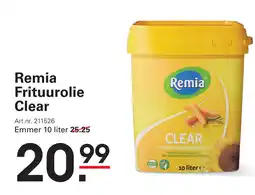 Sligro Remia Frituurolie Clear aanbieding
