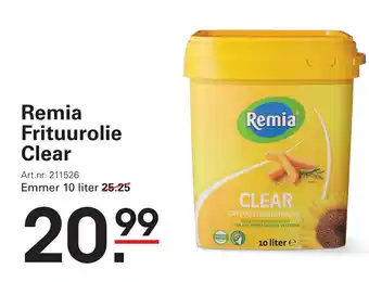 Sligro Remia Frituurolie Clear aanbieding