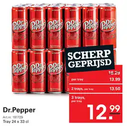 Sligro Dr. Pepper aanbieding
