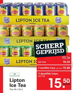 Sligro Lipton Ice Tea aanbieding